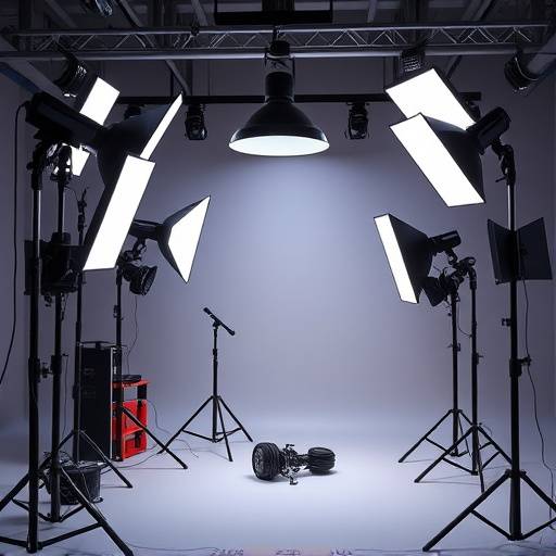 다양한 촬영 요구를 충족하는 전문 장비