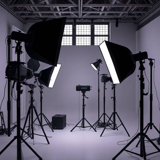 다양한 촬영 요구를 충족하는 전문 장비