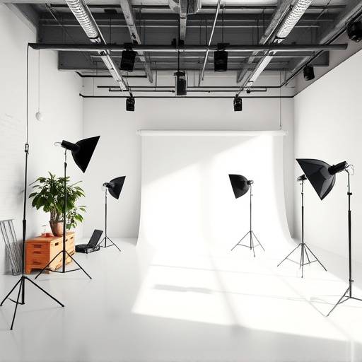 스튜디오 A의 내부 모습